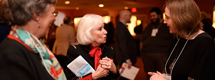 photo of Dolores Kohl Kaplan, Dassia Posner and Marcia Tiede